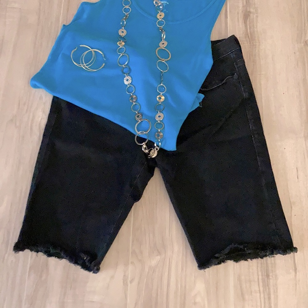 Rock and Republic Coachella Black Jean Shorts